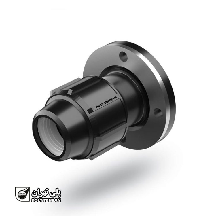 اتصال فلنج دار پلی اتیلن پیچی