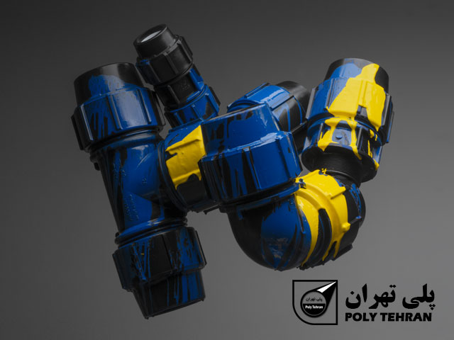 انواع اتصالات پلی اتیلن پیچی