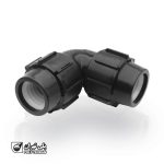 زانو پلی اتیلن پیچی