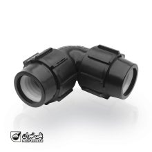 زانو پلی اتیلن پیچی